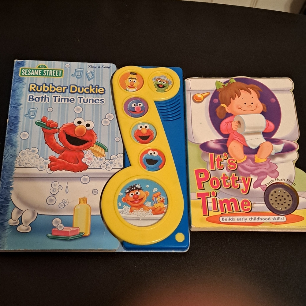 Sesame Street Yellow and Blue Learning Toys